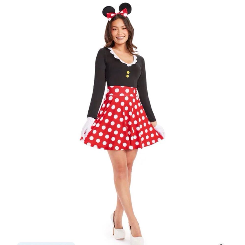 Tipsy Elves Minnie Mouse Costume w/ Accessories Size XS